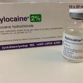 Xylocaine 2%  lidocanine hydrochloride 