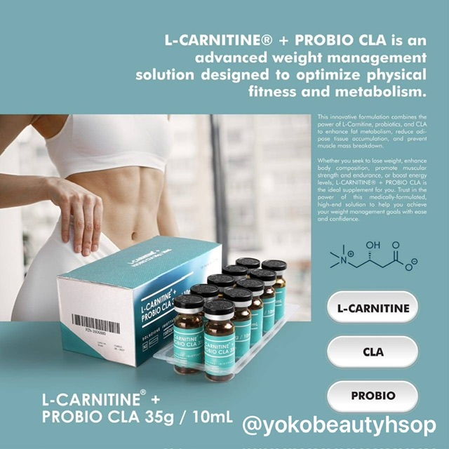 ٻҾ2 ͧԹ : L-Carnitine + CLA 35g/10ml 10 vials Ratiopharm